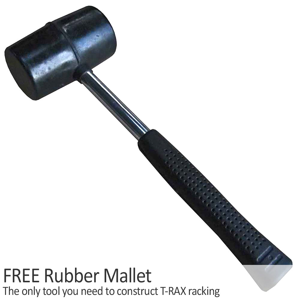 T-Rax Robust Förvaringshylla, Blå, 120cm B, 45cm D