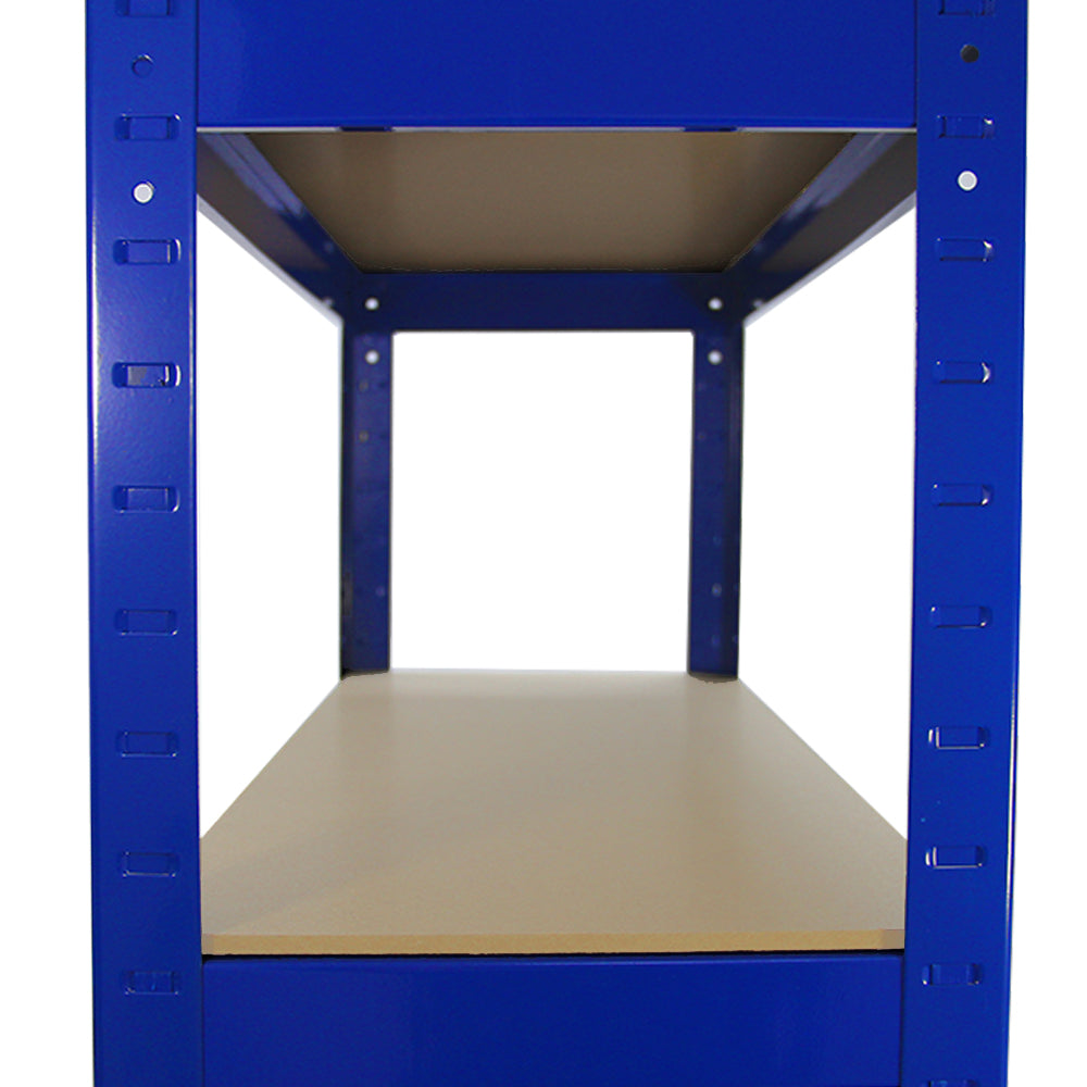 Monster Racking T-Rax Robusta Hyllor, Blå , 75 cm B, 30 cm D, Set om 8