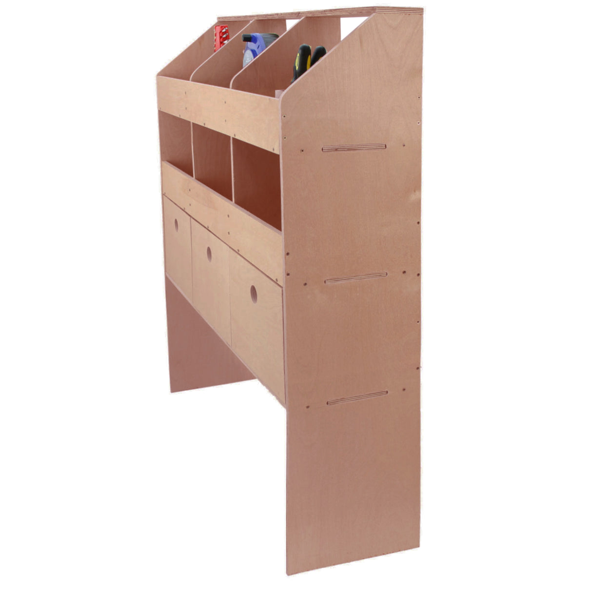 Skåpbilsinredning av Plywood