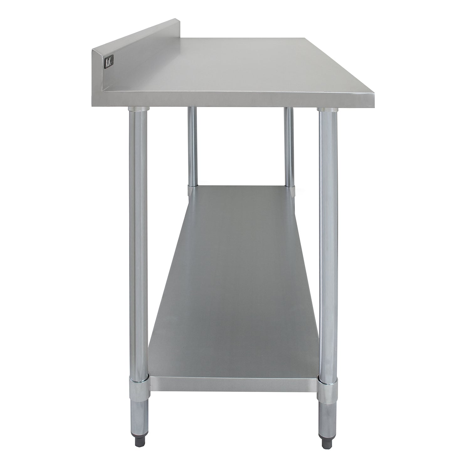 150 cm Cateringbänk med Överhylla