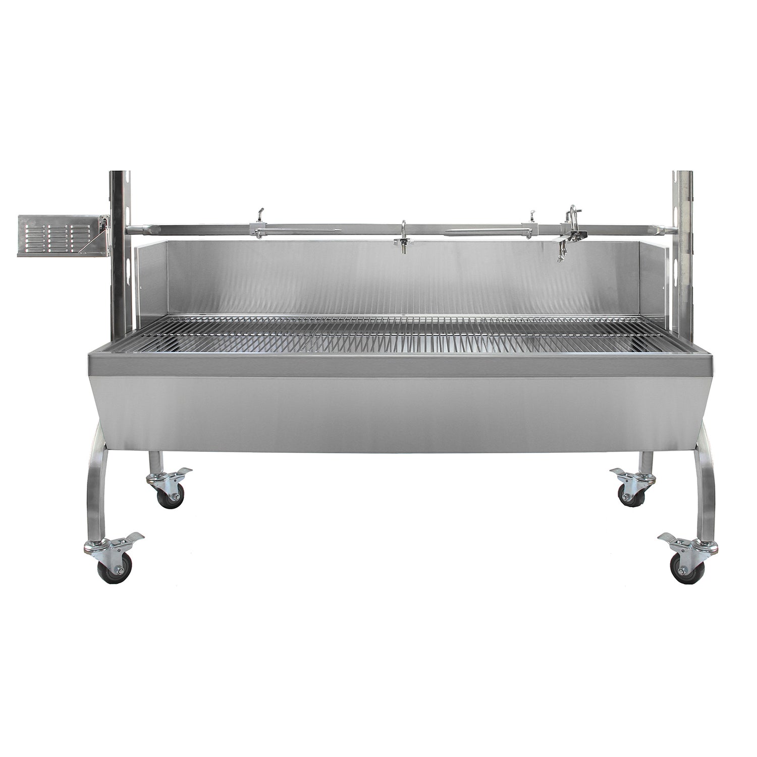 90 kg Kolgrill med Rotisserie