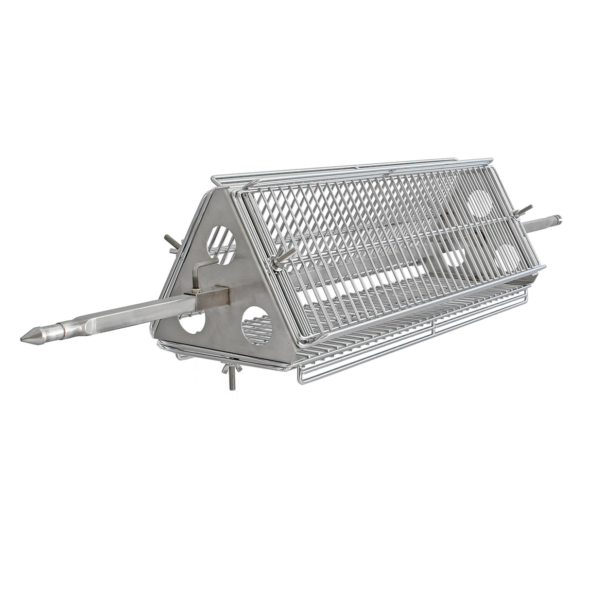 90 kg Kolgrill med Rotisserie & Rotisseriekorg