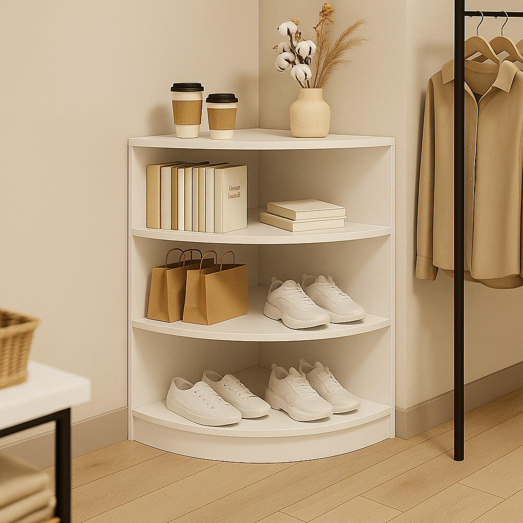 LM60 Hörndisk för butik – Vit