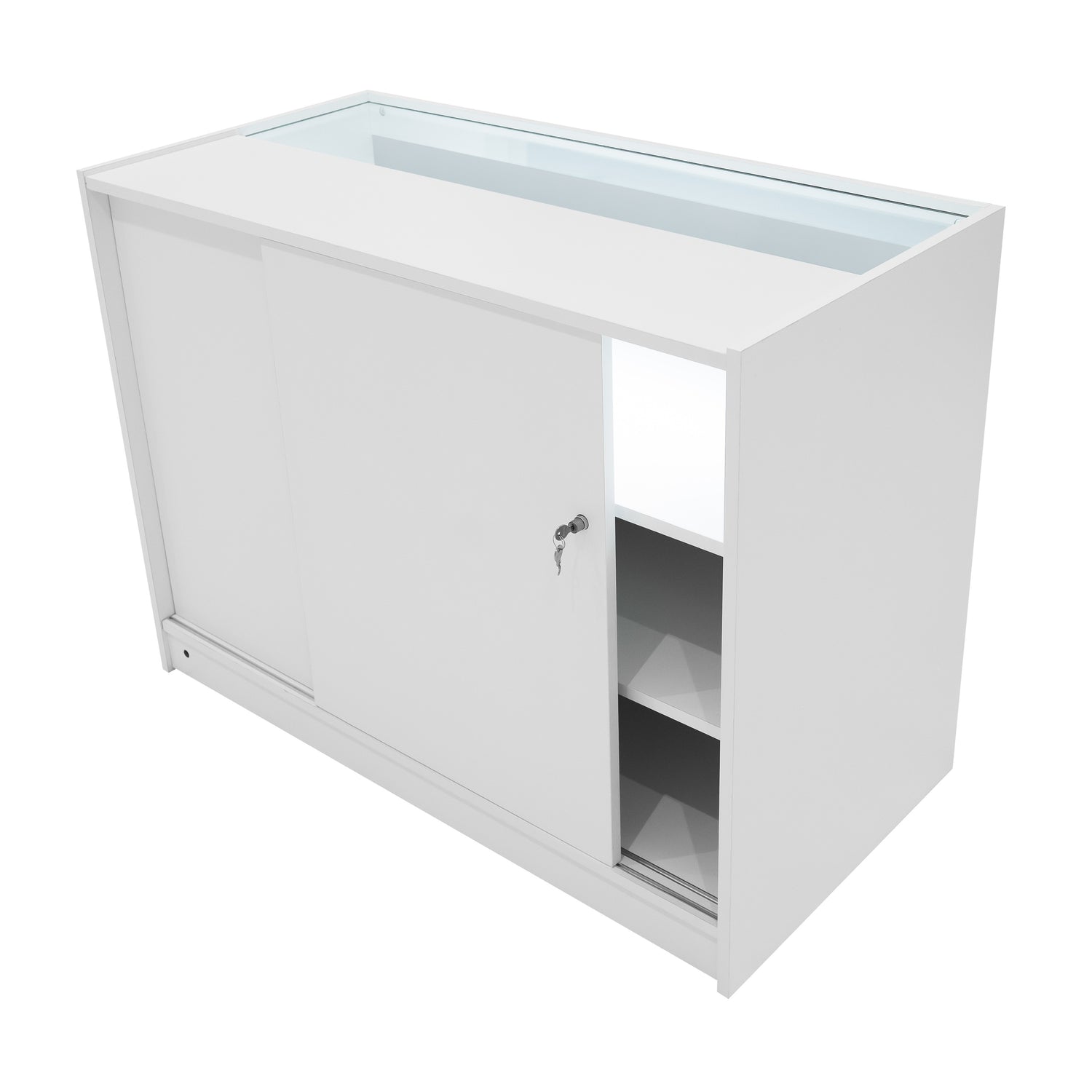 B1200 Butiksmodul med LED – Vit