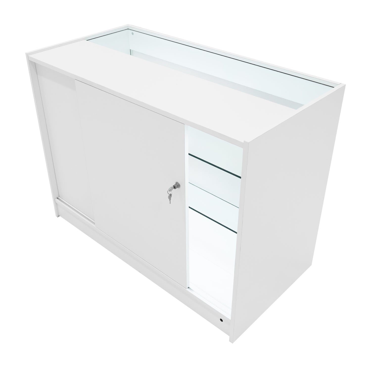 K1200 Butiksmodul med LED – Vit