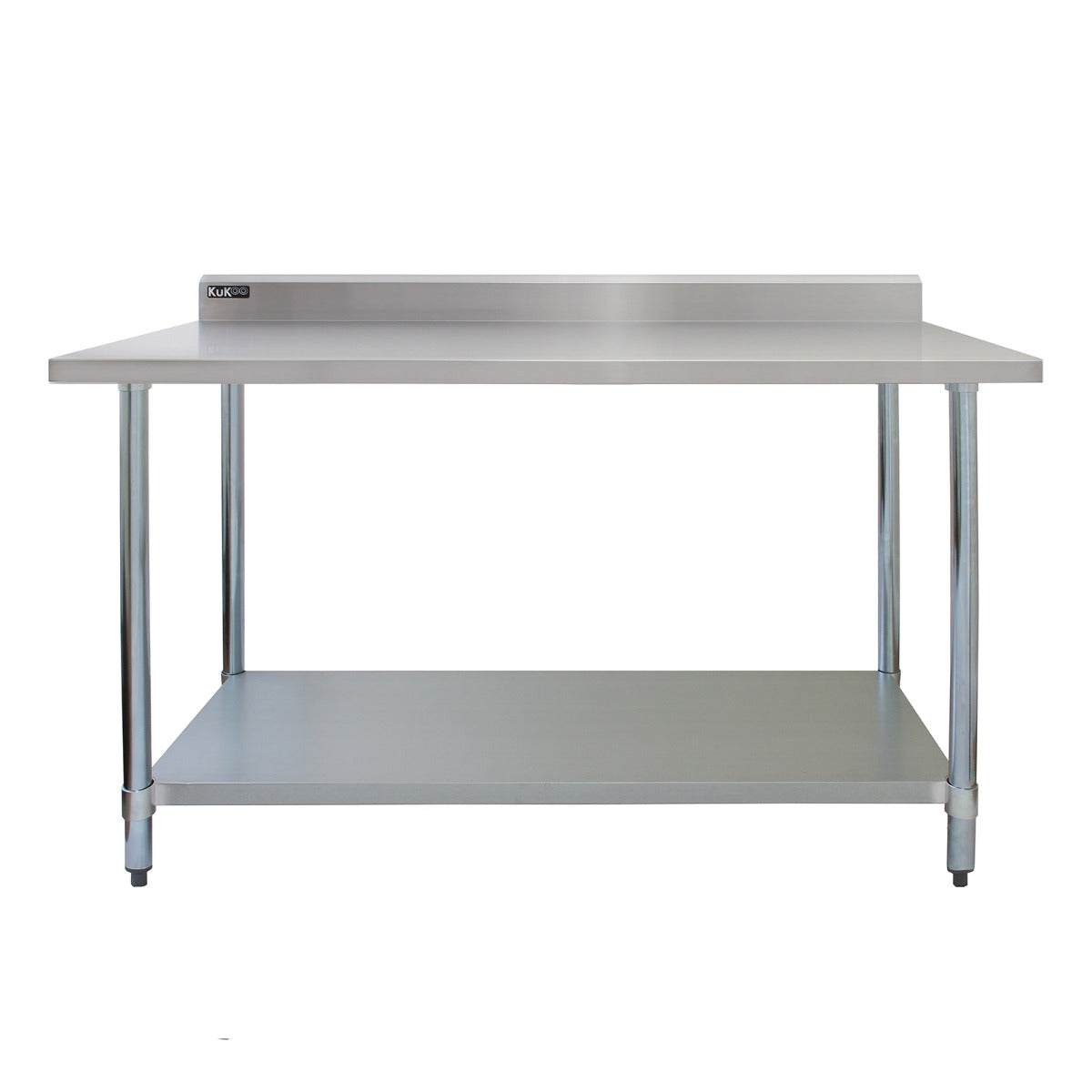 Kommersiellt cateringbord i rostfritt stål – 122cm brett