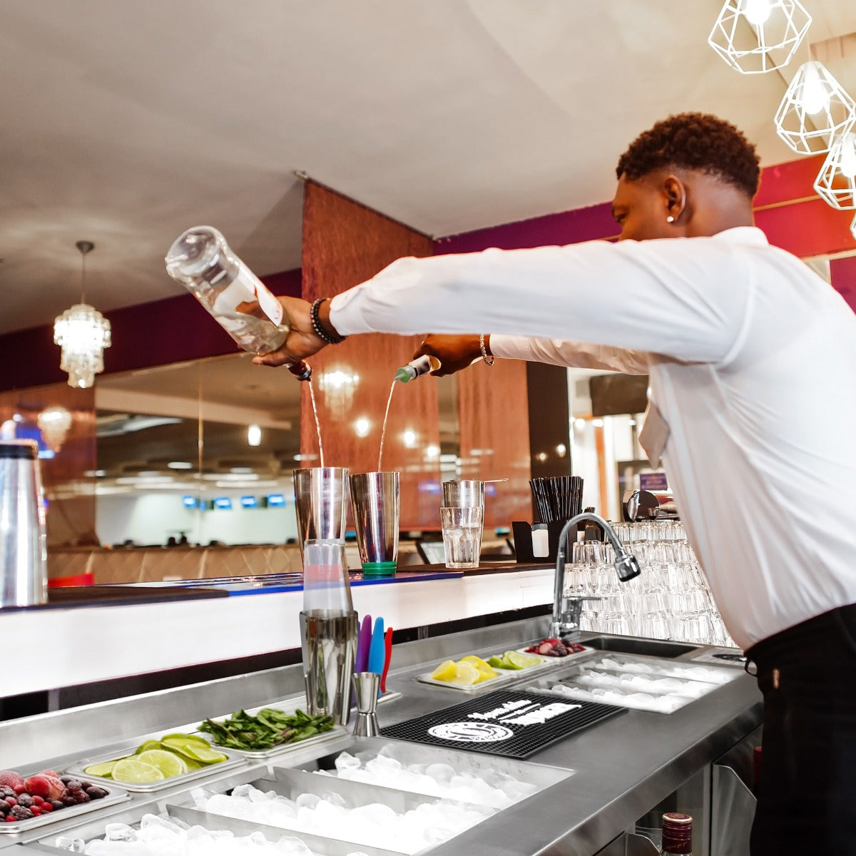 Dubbel Cocktailbarstation