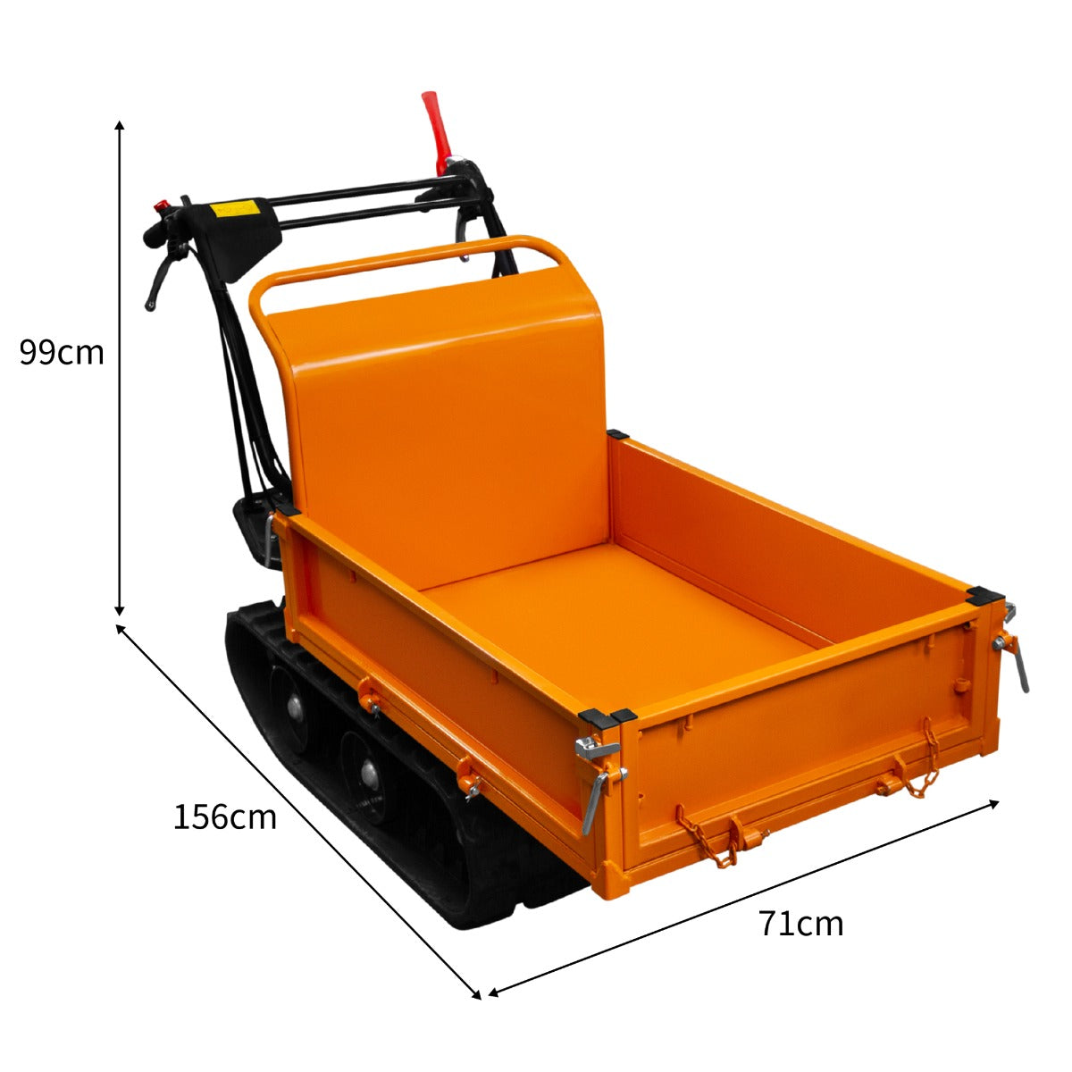 Bandburen Bensindriven Minidumper & Transportör