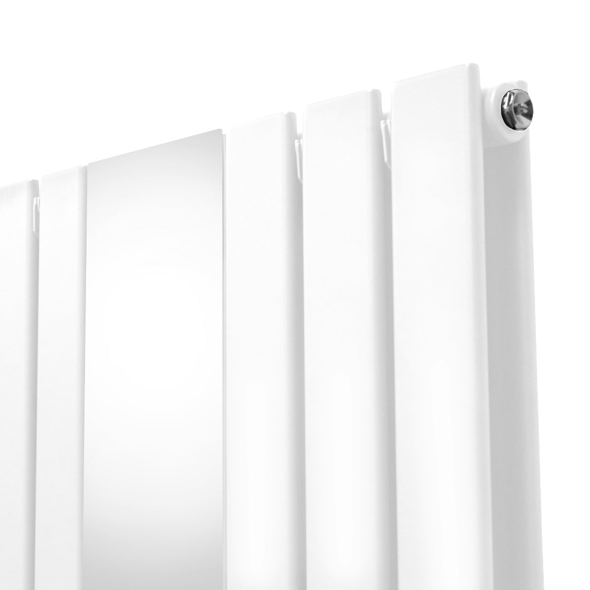 Platt Spegelradiator - 1800mm x 565mm – Vit