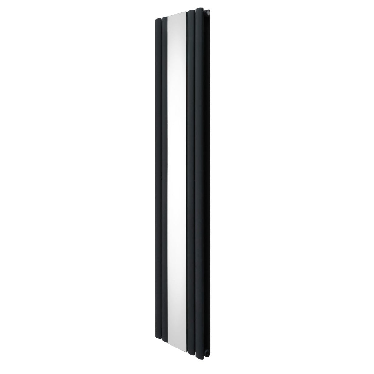 Oval Spegelradiator - 1800mm x 380mm – Grå