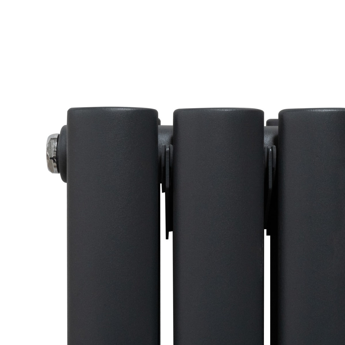 Oval Spegelradiator - 1800mm x 380mm – Grå
