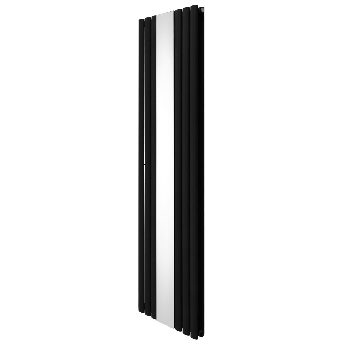 Oval Spegelradiator - 1800mm x 500mm – Svart