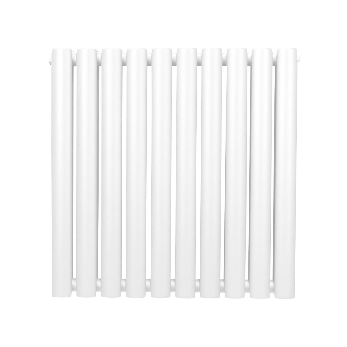 Radiatorer med Ovala Kolumner – 600mm x 600mm – Vit