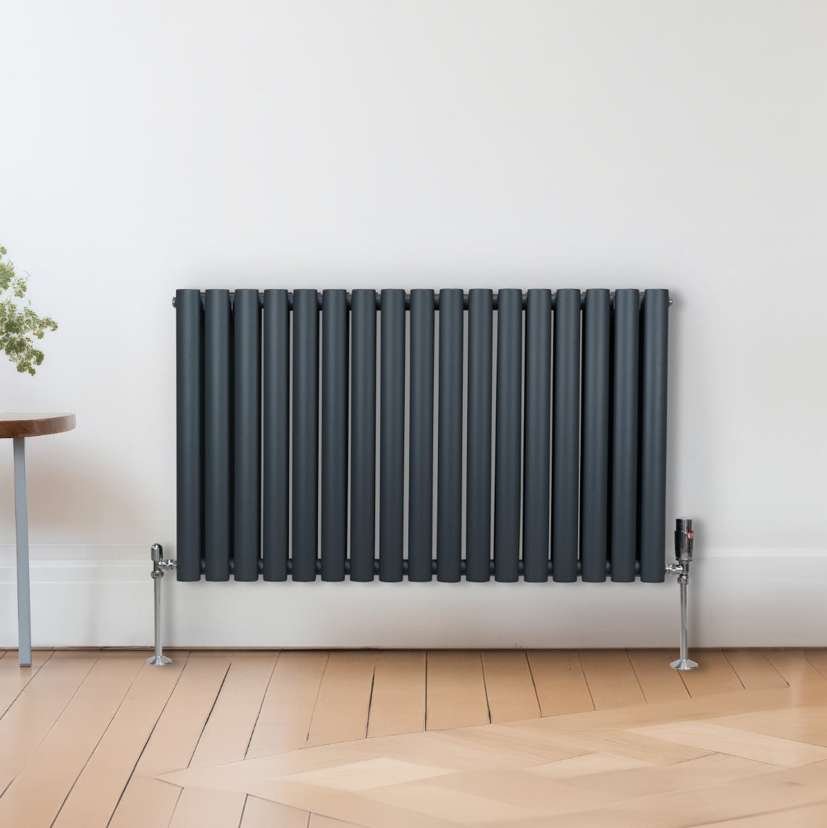 Radiatorer med Ovala Kolumner – 600mm x 1020mm – Grå