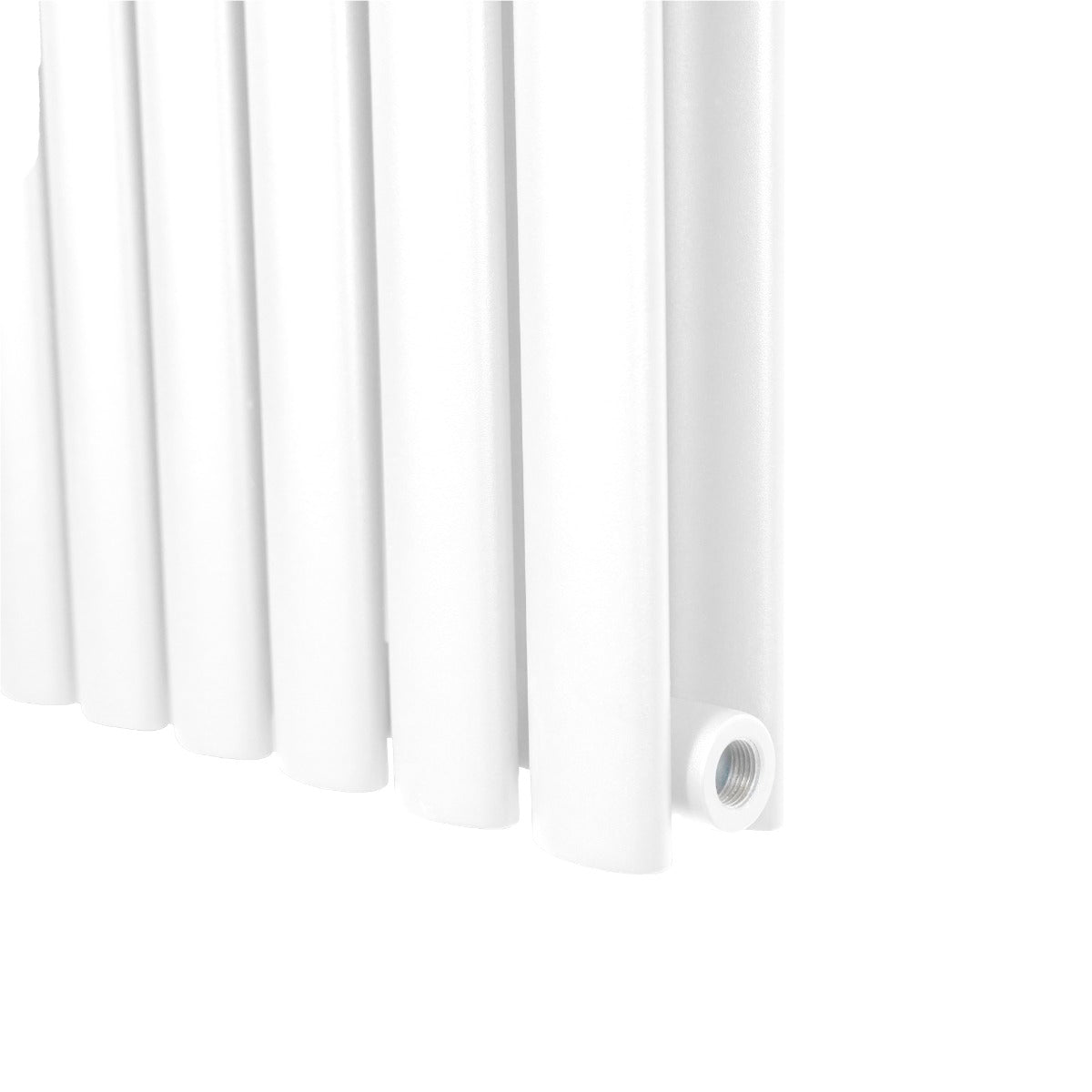 Radiatorer med Ovala Kolumner – 600mm x 1200mm – Vit