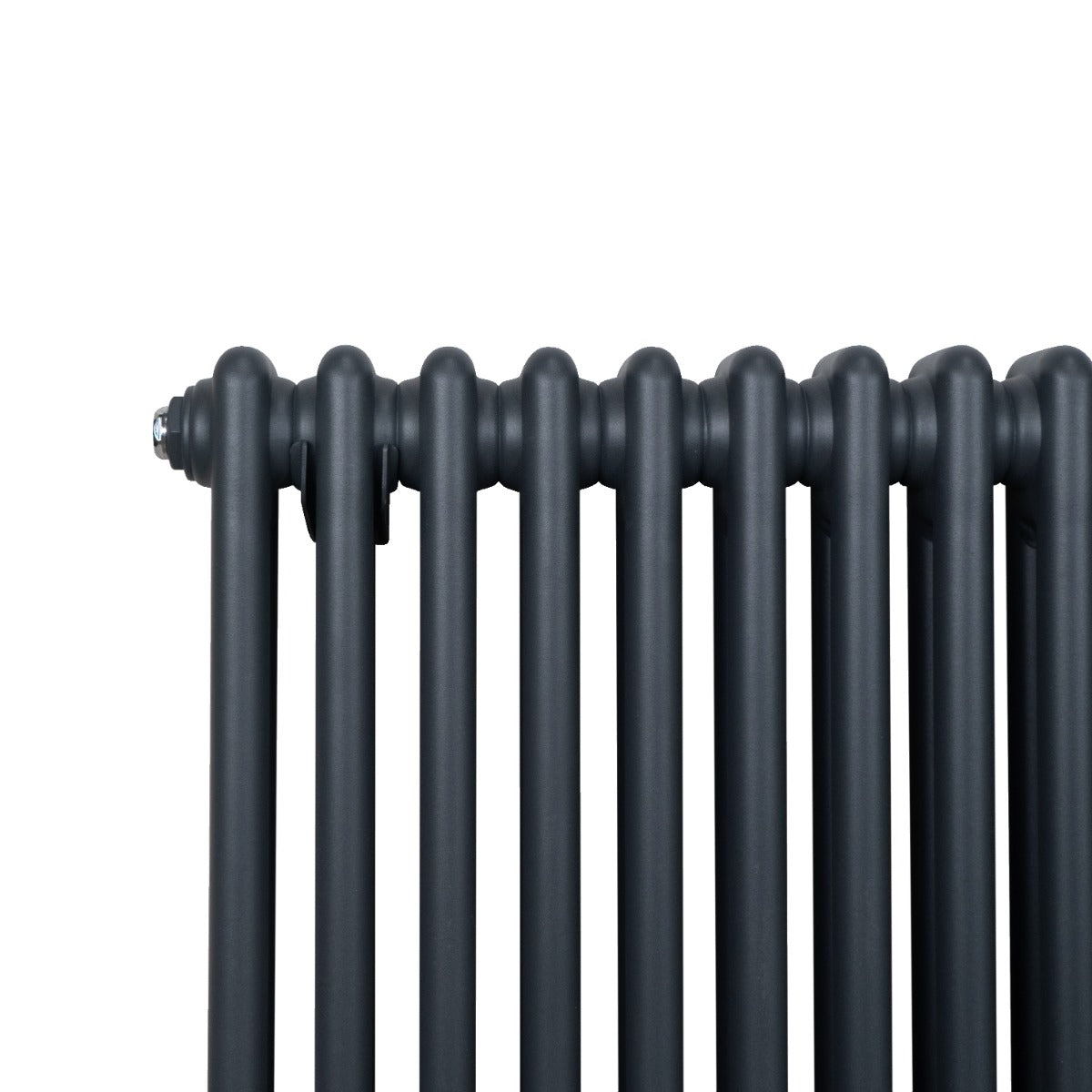 Traditionell 2-kolumns radiator - 300 x 832 mm – Antracitgrå