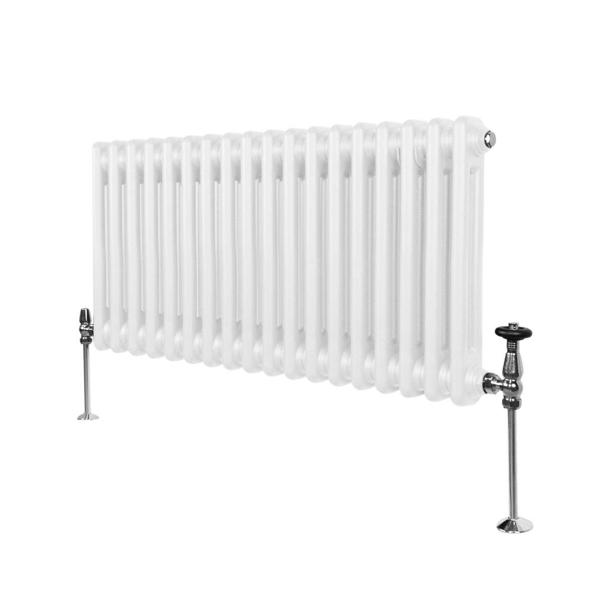 Traditionell 2-kolumns radiator - 300 x 832 mm – Vit