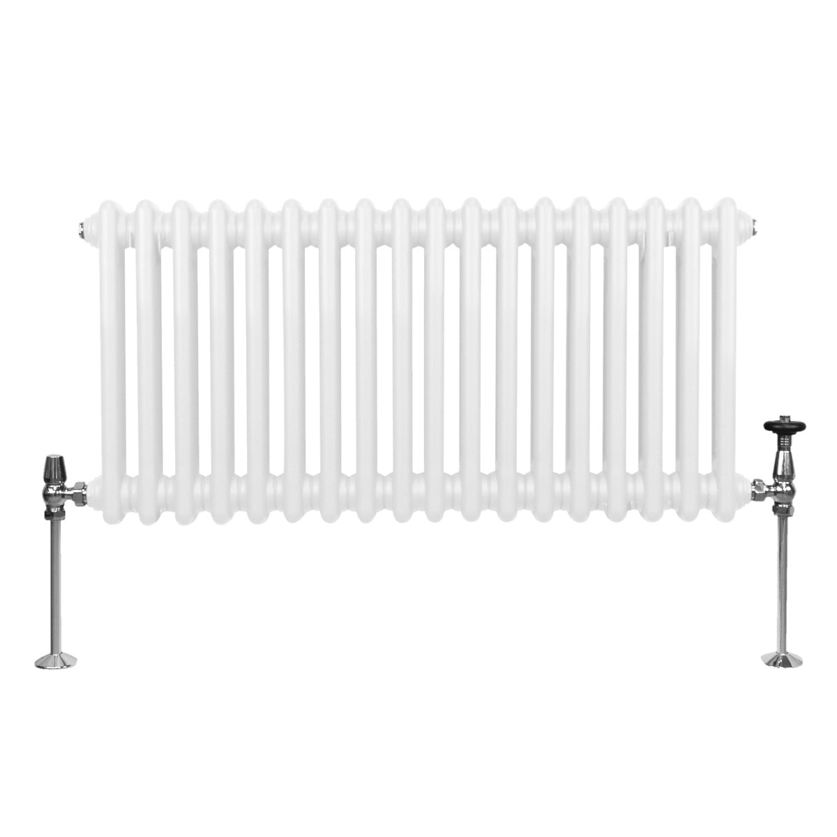 Traditionell 2-kolumns radiator - 300 x 832 mm – Vit