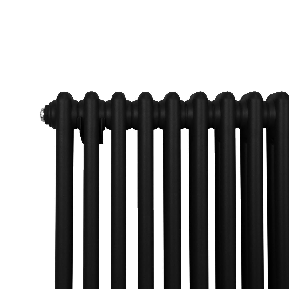 Traditionell 2-kolumns radiator - 300 x 832 mm – Svart