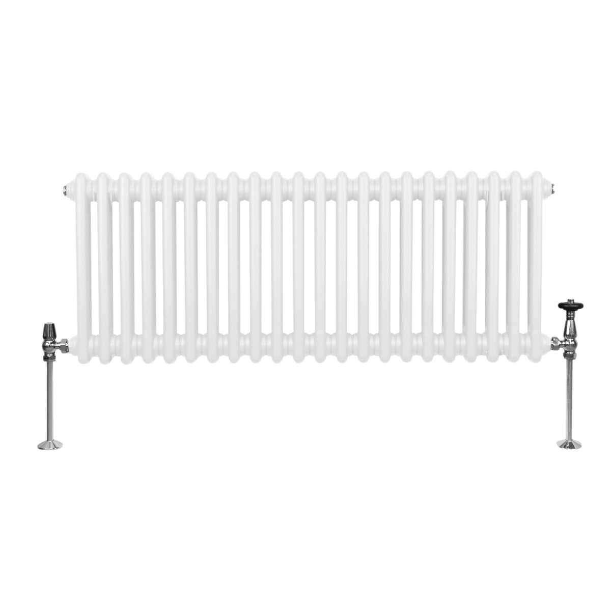 Traditionell 2-kolumns radiator - 300 x 1012 mm – Vit