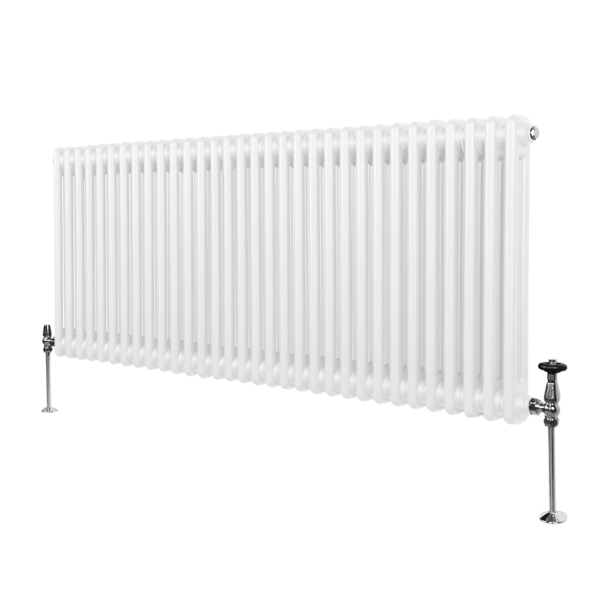 Traditionell 2-kolumns radiator - 600 x 1462 mm – Vit