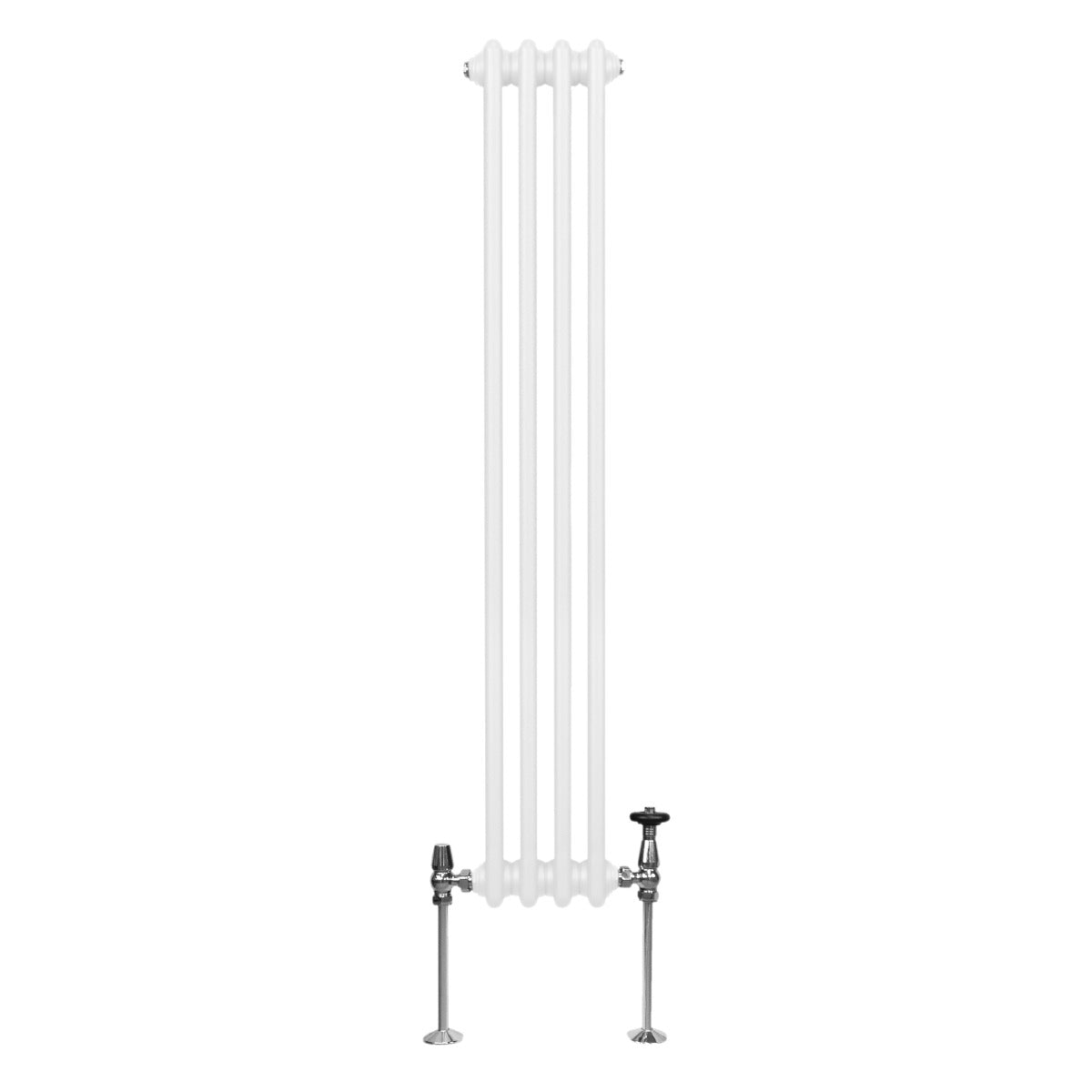 Traditionell 2-kolumns radiator - 1500 x 202 mm – Vit