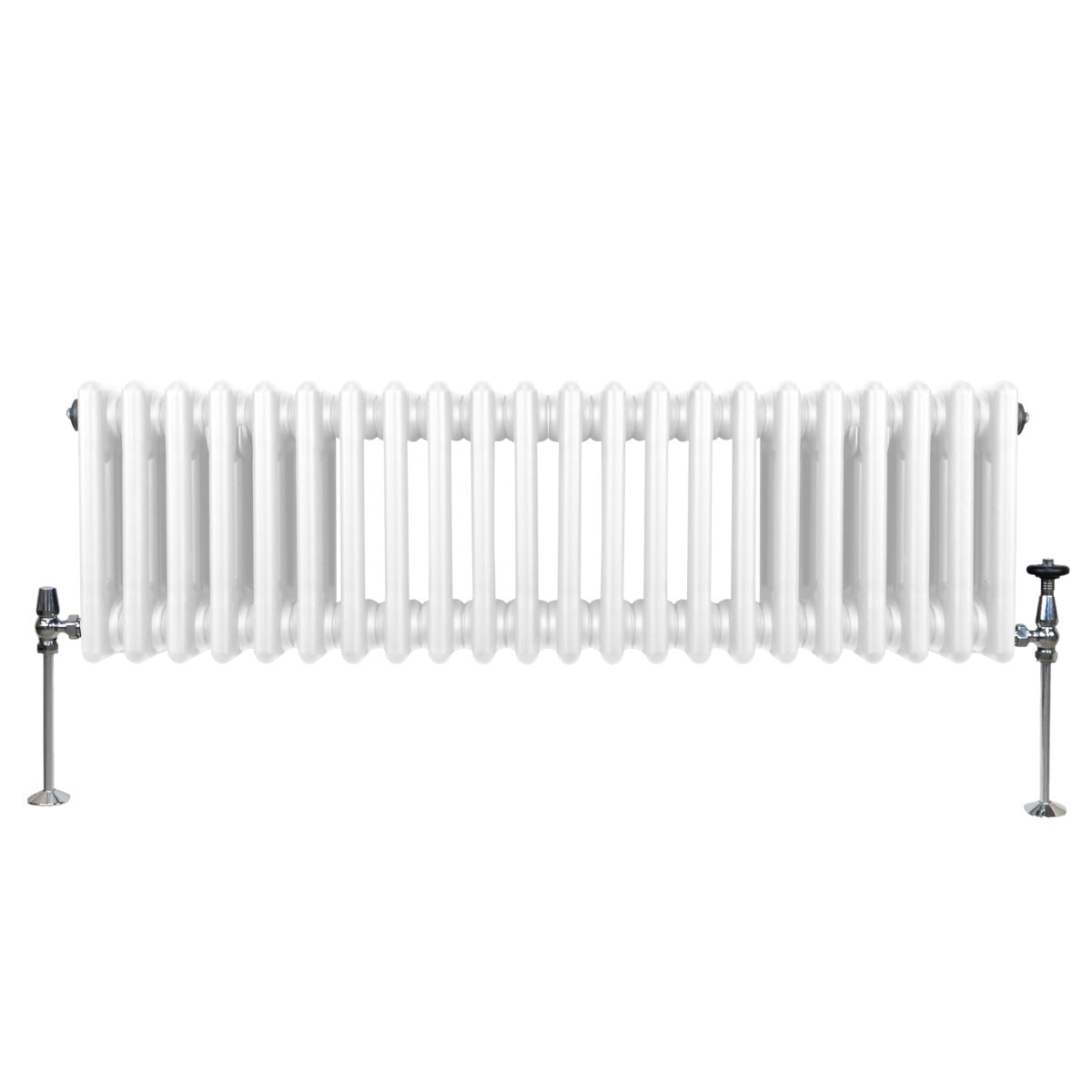 Traditionell 3-kolumns radiator - 300 x 1012 mm – Vit