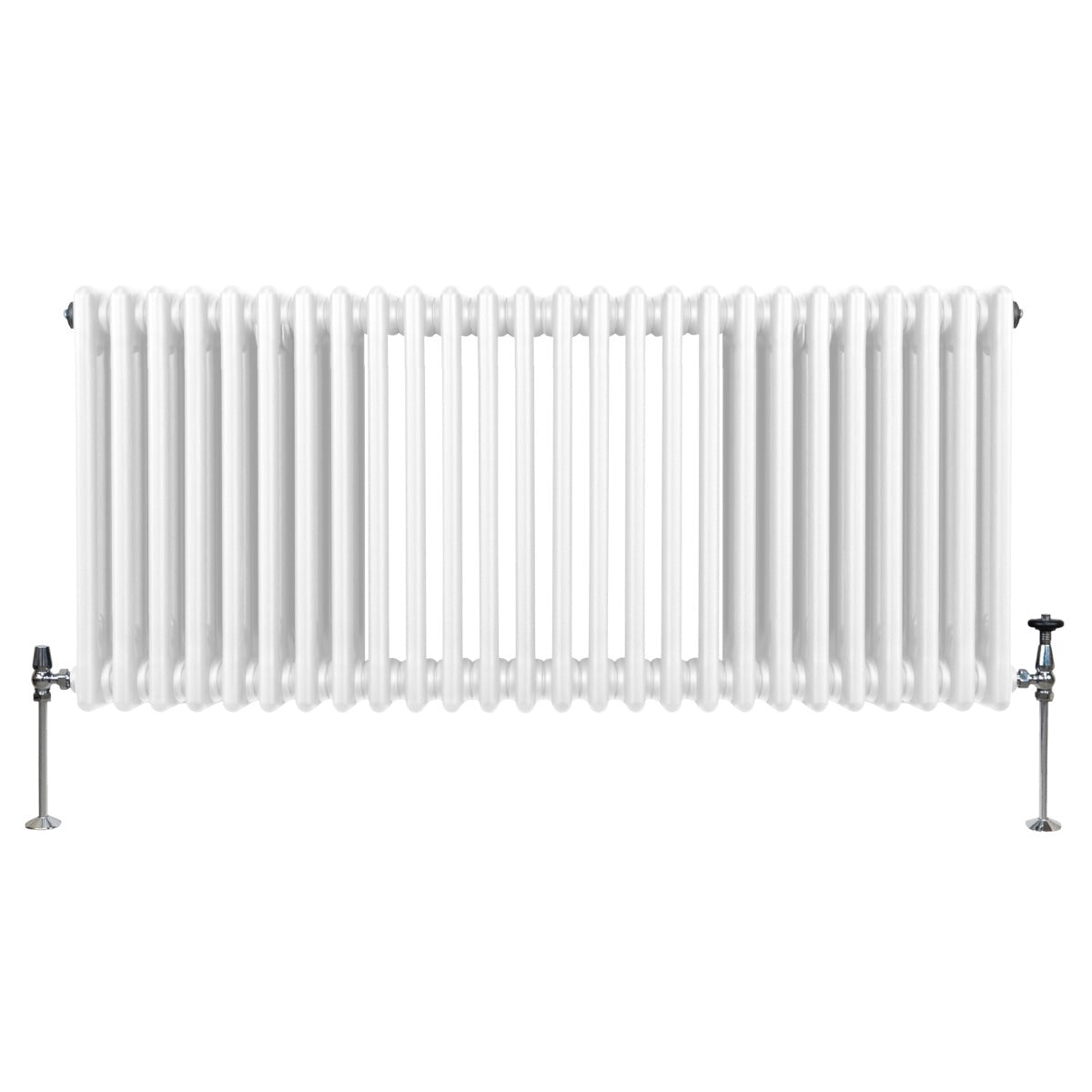 Traditionell 3-kolumns radiator - 600 x 1192 mm – Vit