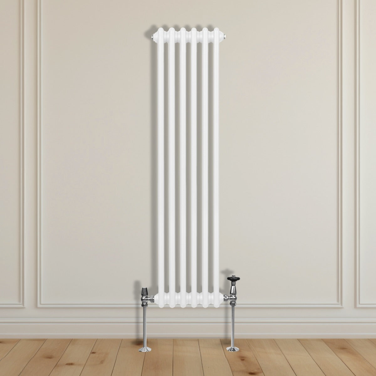 Traditionell 3-kolumns radiator - 1500 x 292 mm – Vit