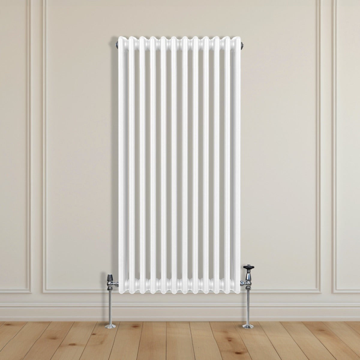 Traditionell 3-kolumns radiator - 1500 x 562 mm – Vit
