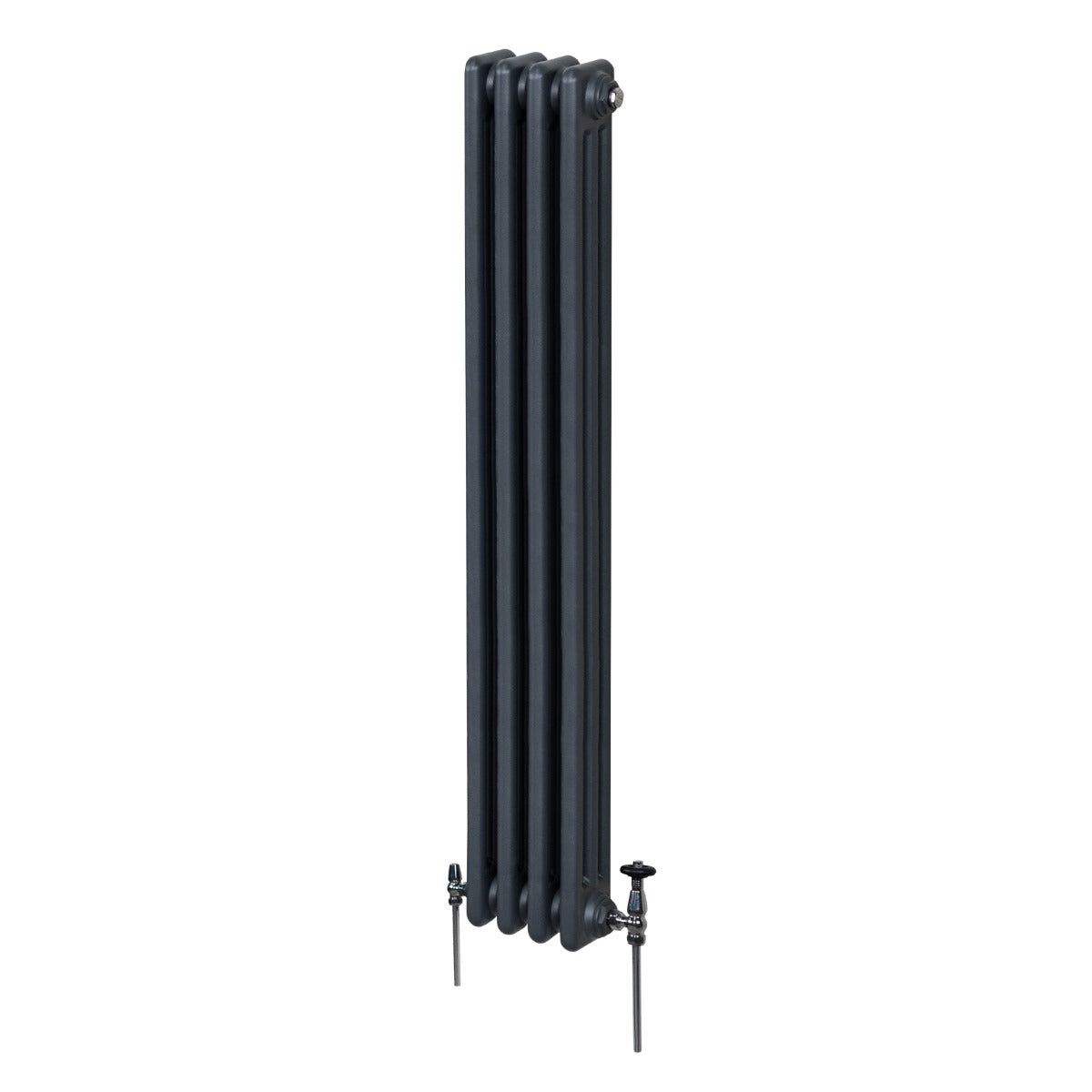 Traditionell 3-kolumns radiator - 1800 x 202 mm – Antracitgrå