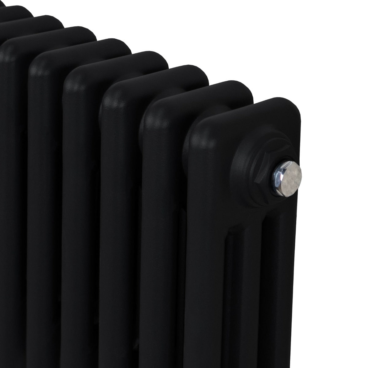 Traditionell 3-kolumns radiator - 1800 x 202 mm – Svart