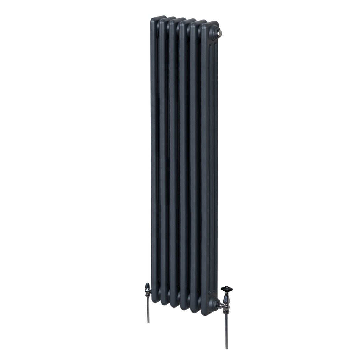 Traditionell 3-kolumns radiator - 1800 x 292 mm – Antracitgrå