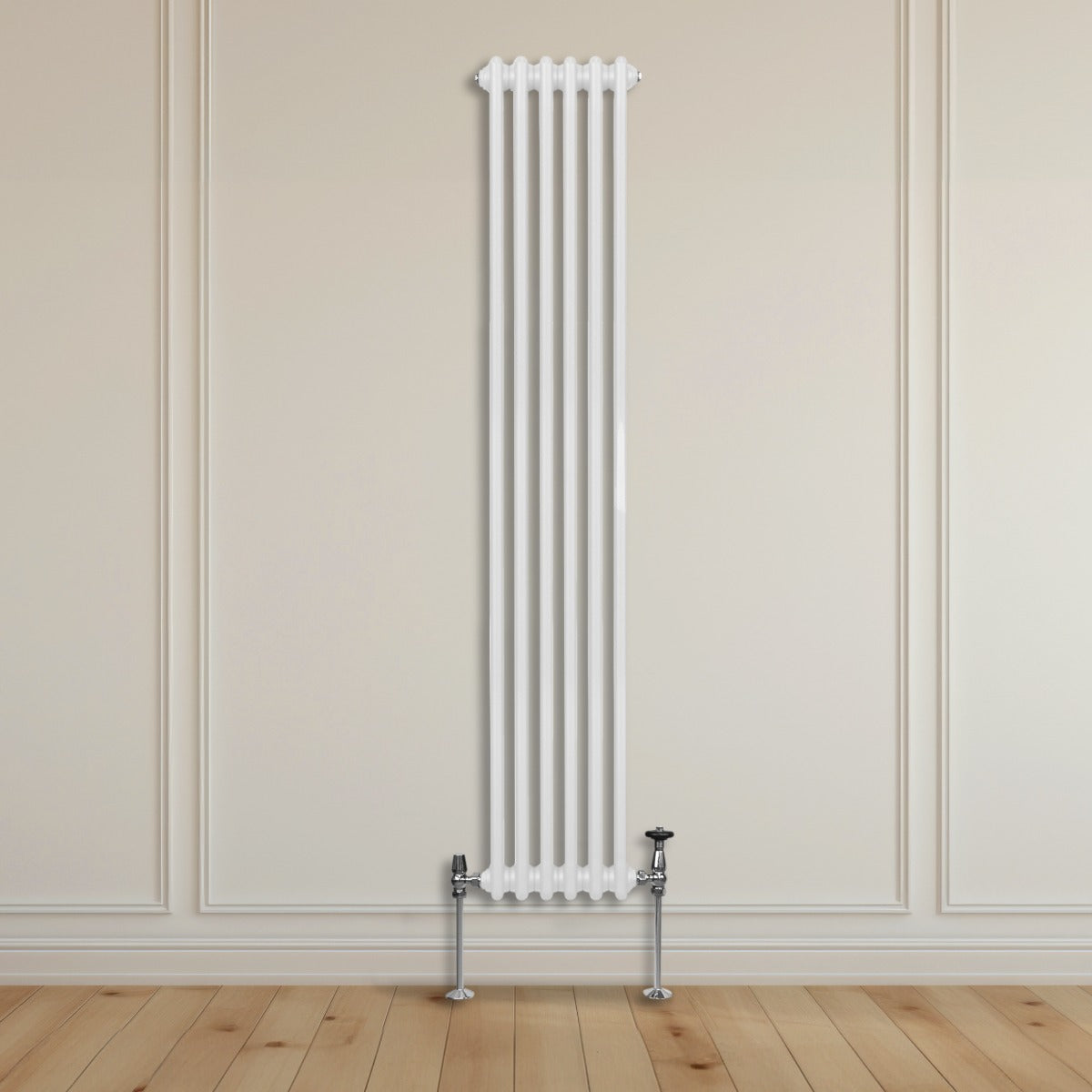 Traditionell 3-kolumns radiator - 1800 x 292 mm – Vit