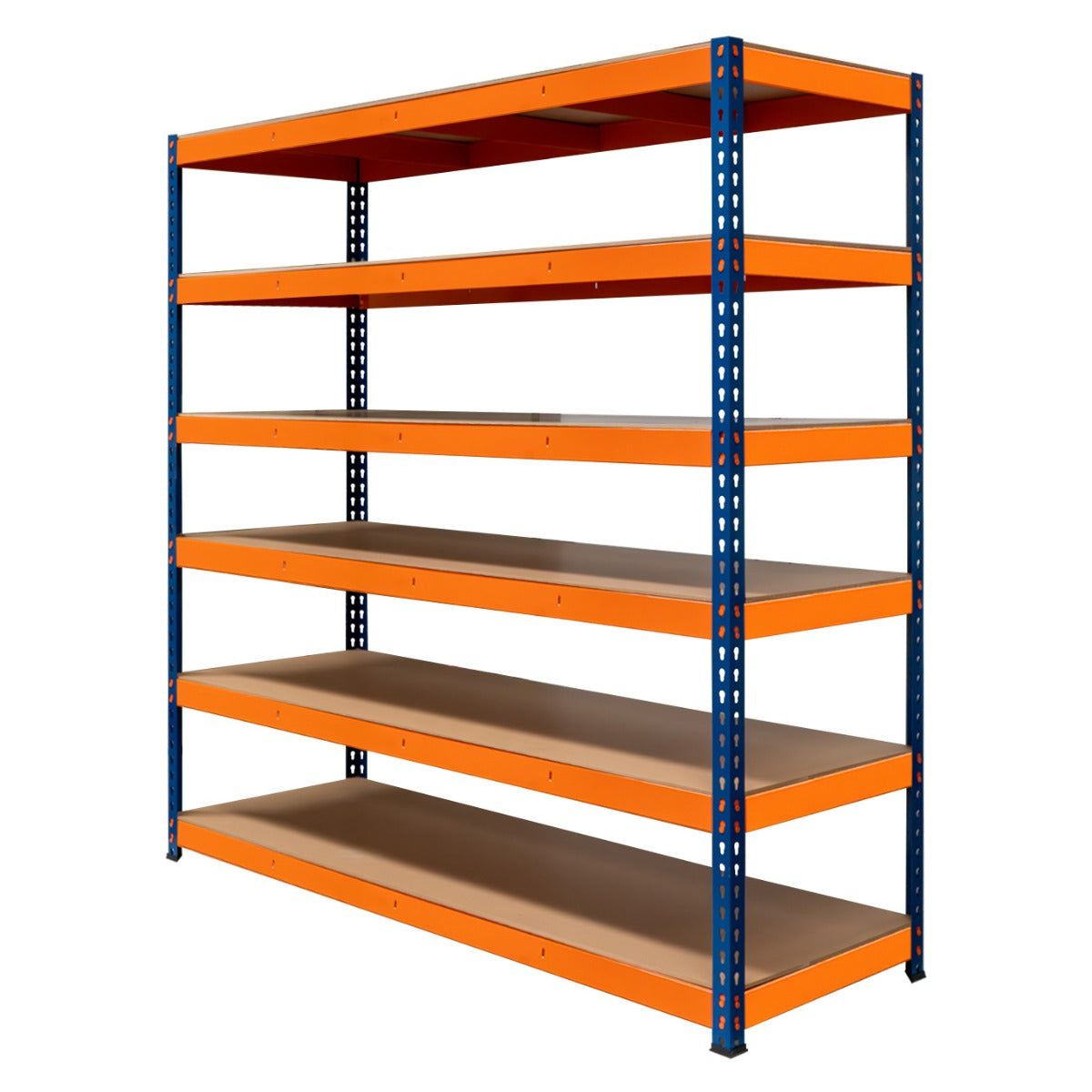 S-Rax Hyllsystem - 180cm x 180cm x 60cm – 6 Hyllplan