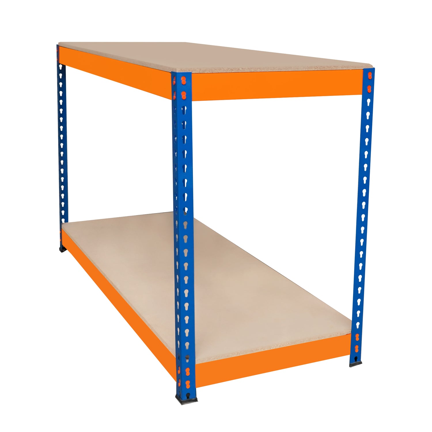 Arbetsbänk S-Rax med 2 nivåer - 150cm x 60cm x 90cm