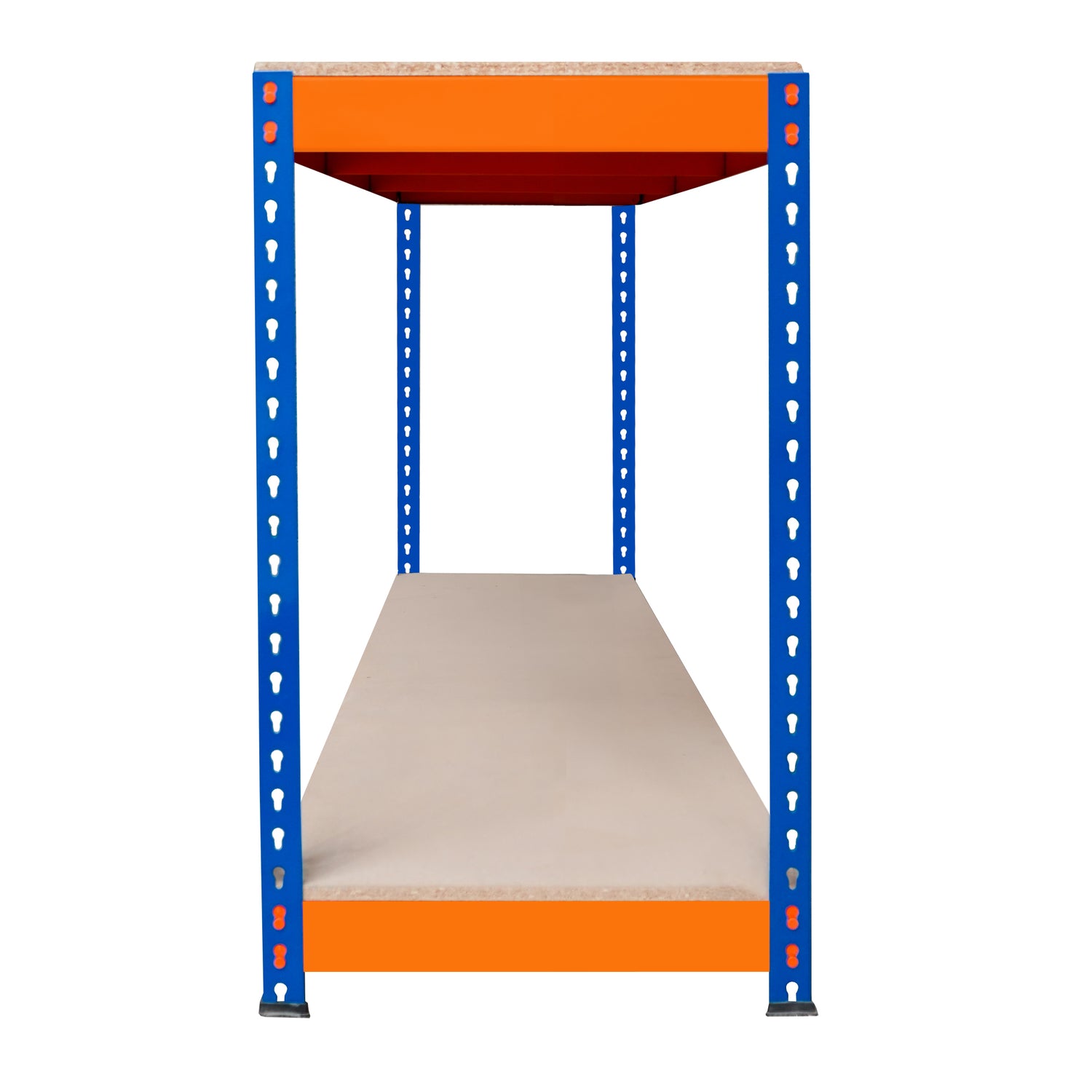 Arbetsbänk S-Rax med 2 nivåer - 150cm x 45cm x 90cm