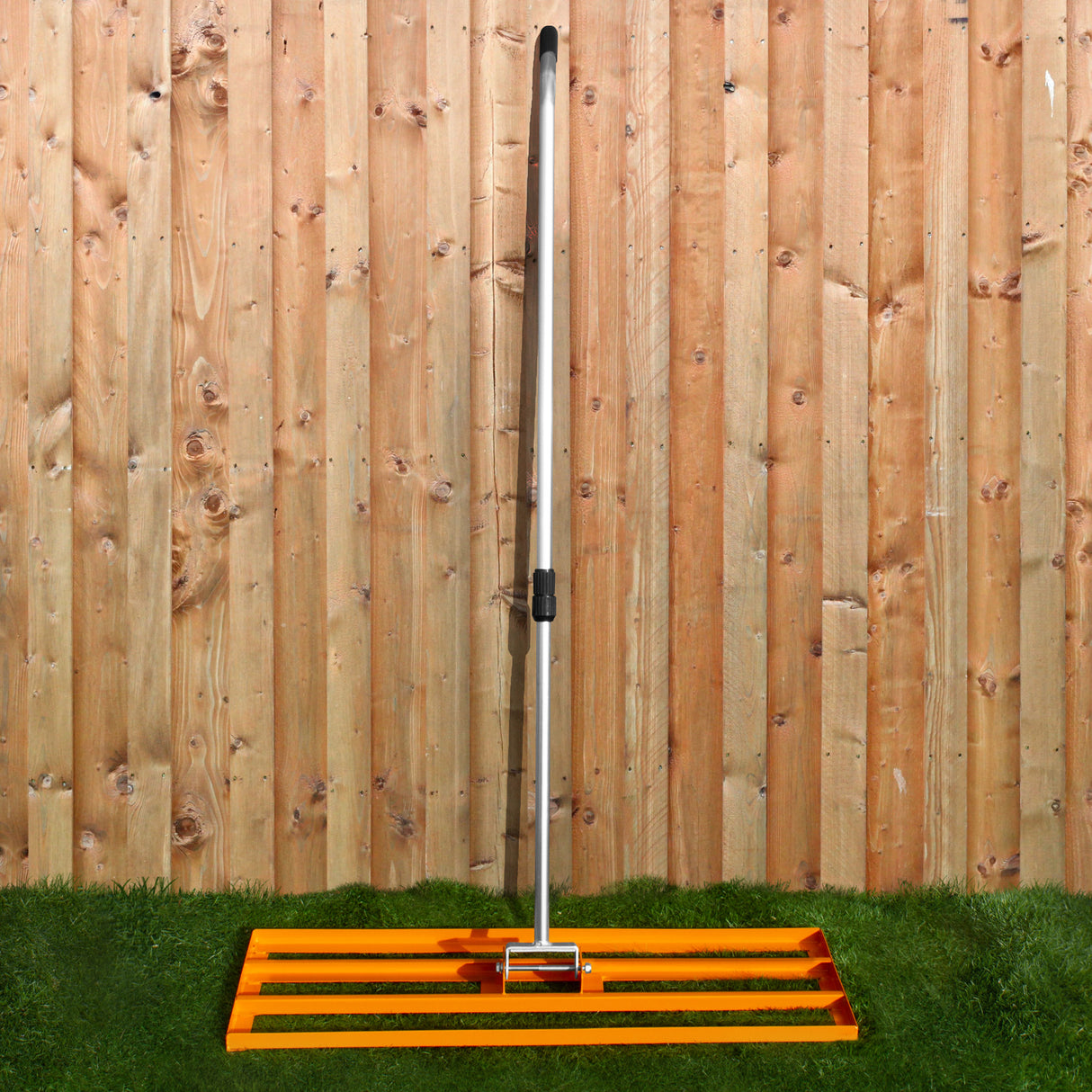 100 cm Gräsutjämnare och Gräsmatteluftare – Orange