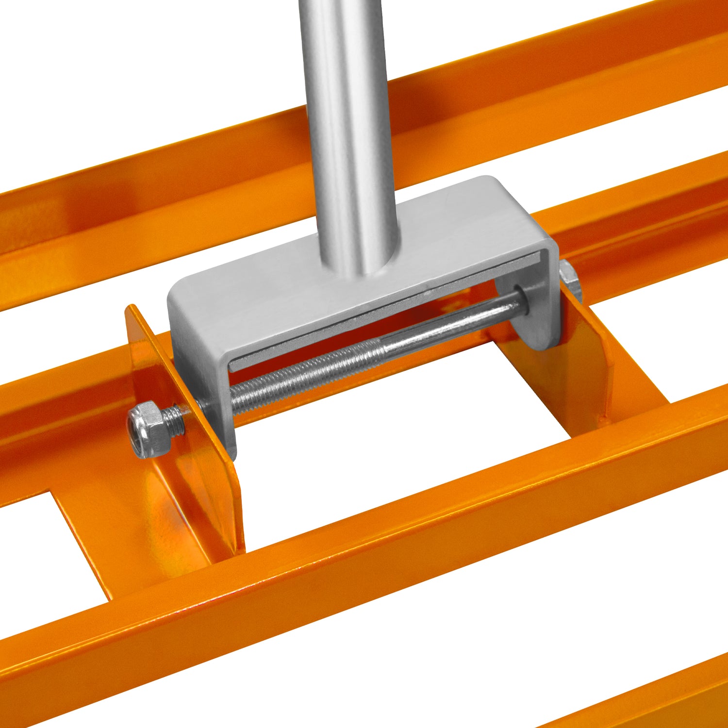 100 cm Gräsutjämnare och Gräsmatteluftare – Orange