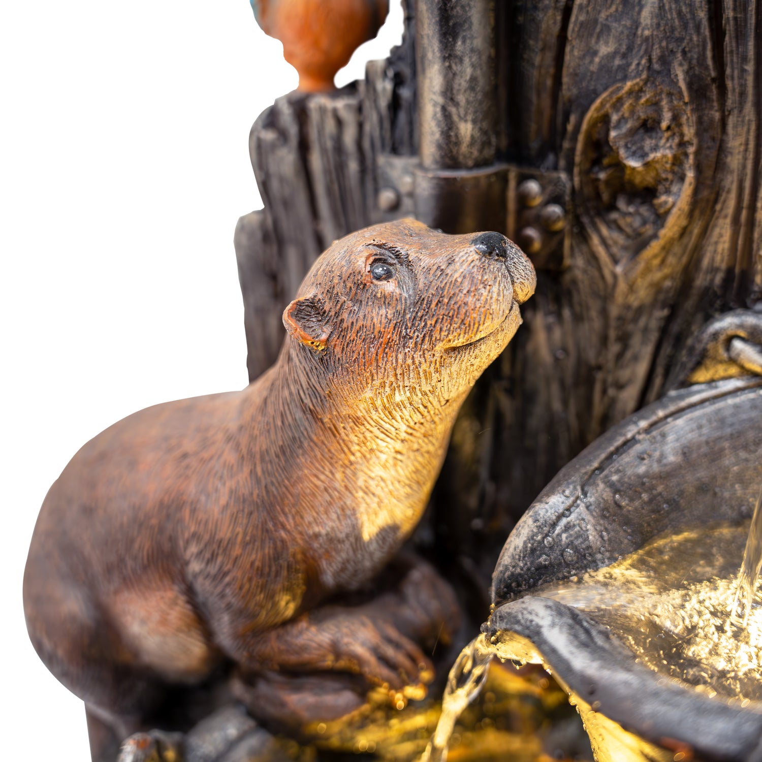 Trädgårdsfontän "Otter Oasis"