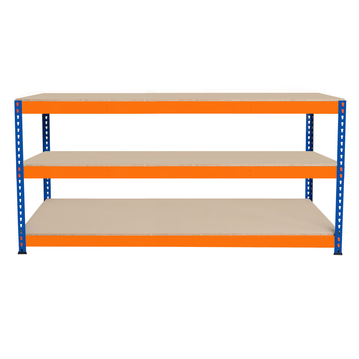 Arbetsbänk S-Rax med 3 nivåer - 180cm x 60cm x 90cm
