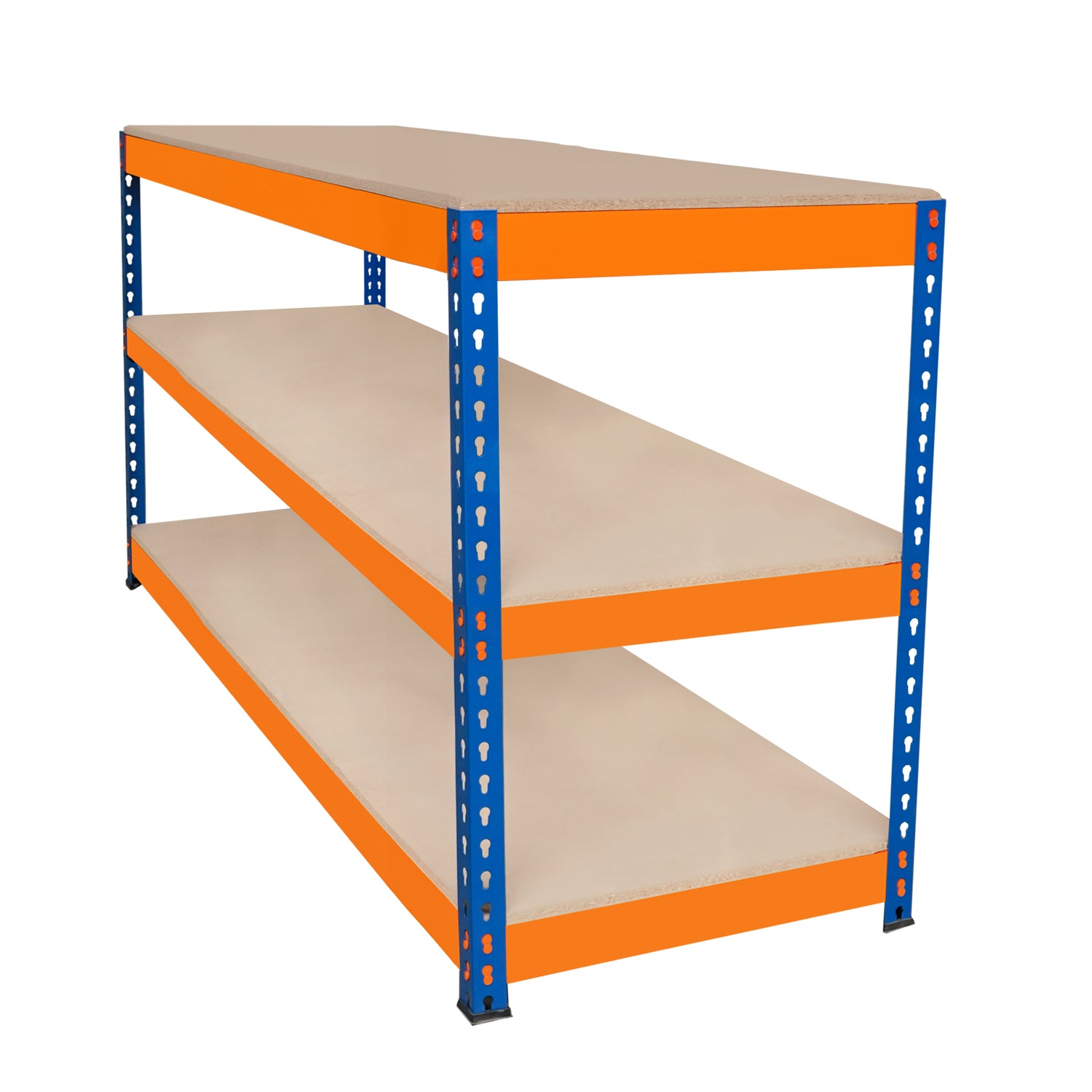 Arbetsbänk S-Rax med 3 nivåer - 180cm x 60cm x 90cm