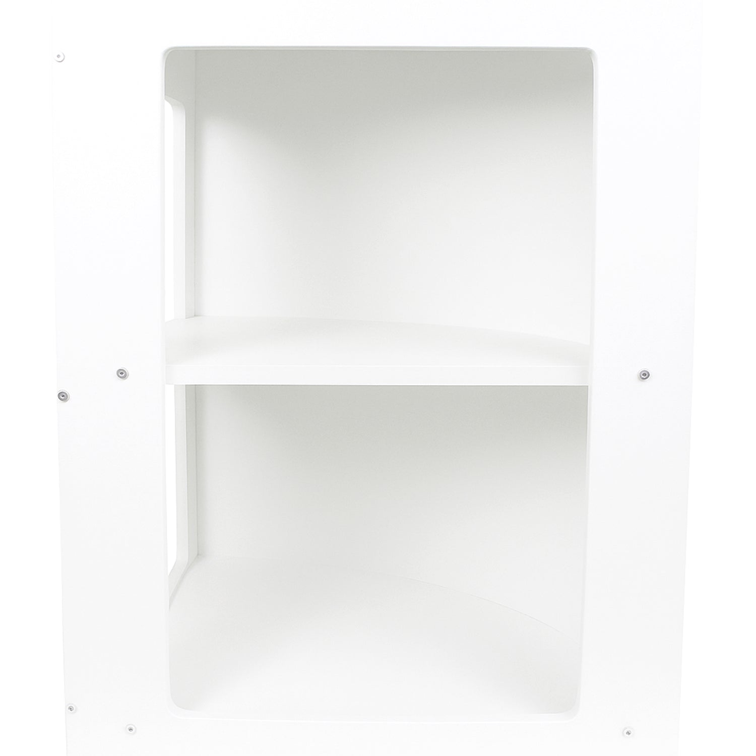CM60 Hörndisk för butik – Vit