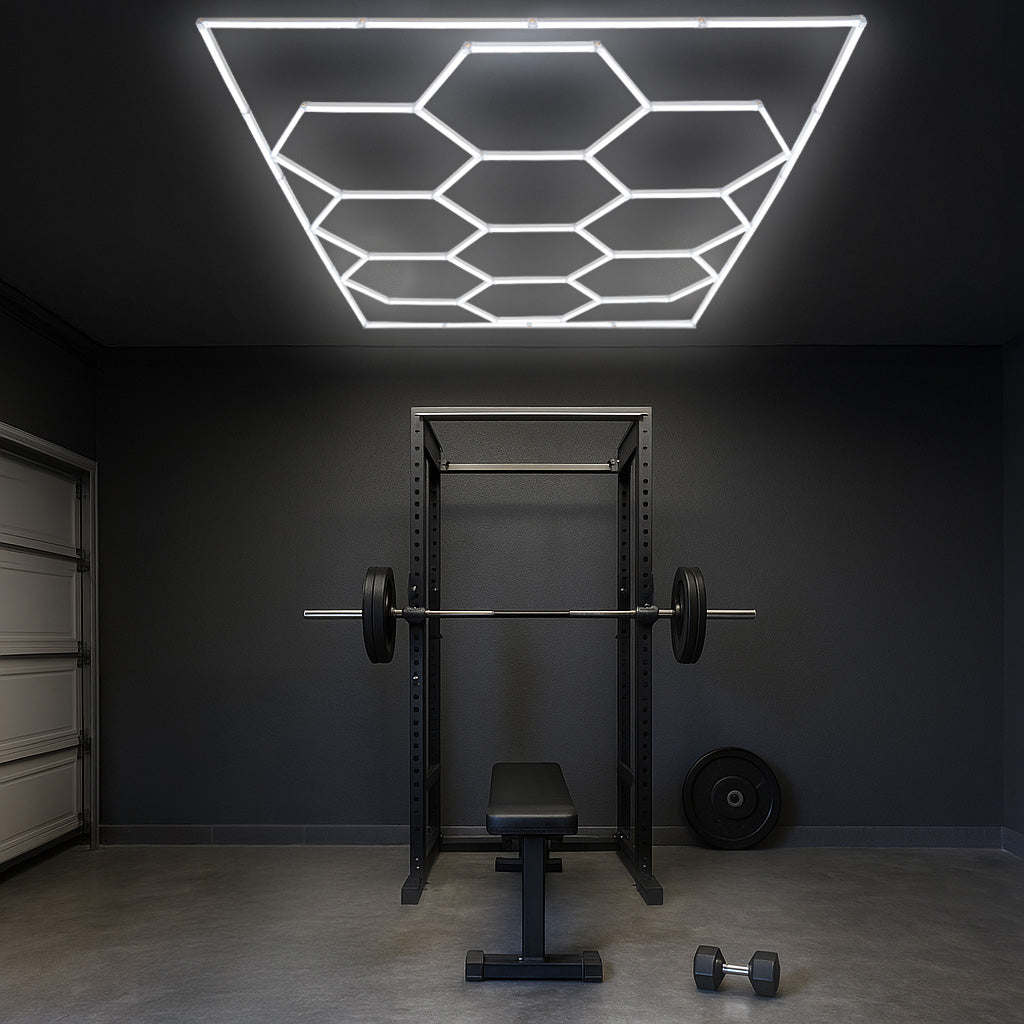 Hexagon LED Belysning (x10 hexagoner)