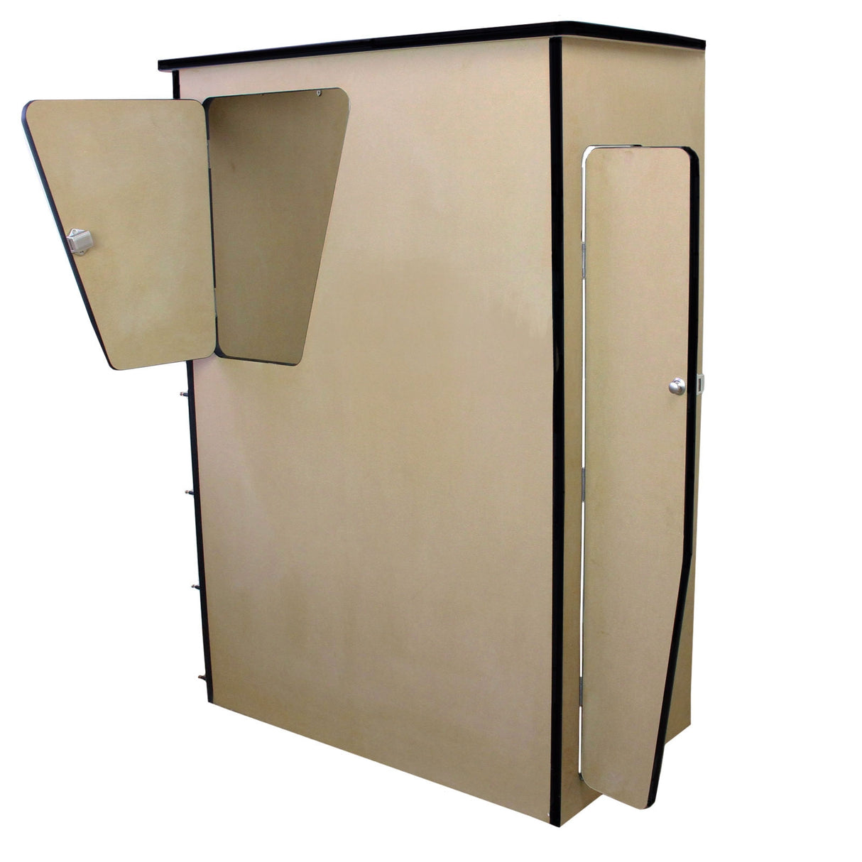 11 kvm svart skåpbilsklädsel och lim med campingkök