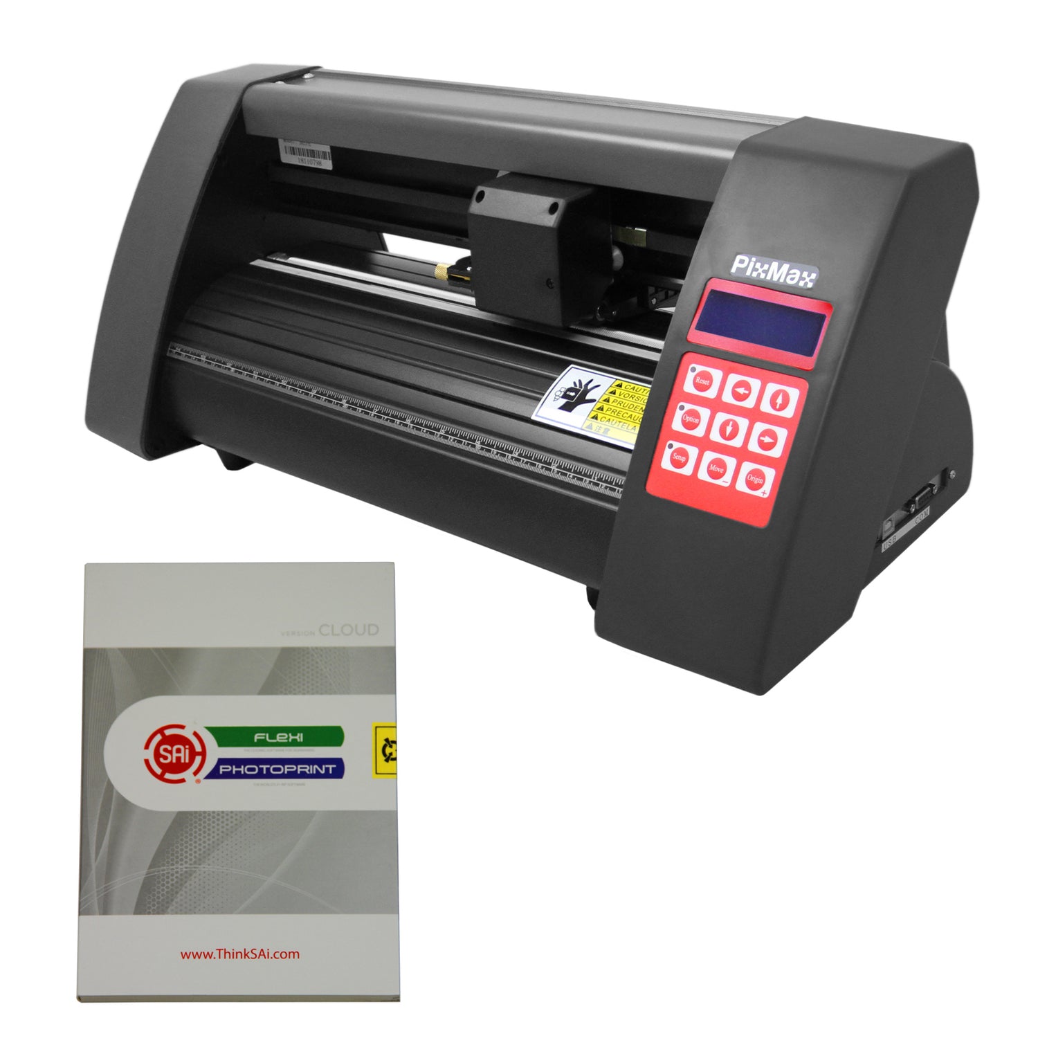 PixMax 525mm Mini Skärplotter & Flexi Starter Mjukvara