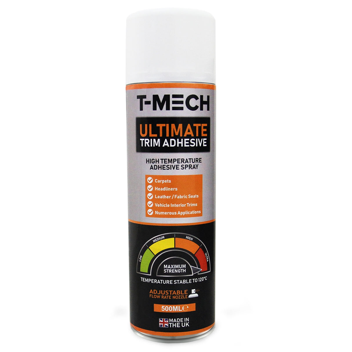 T-Mech 12 x 500ml Ultimate Trim Adhesive Spraylim