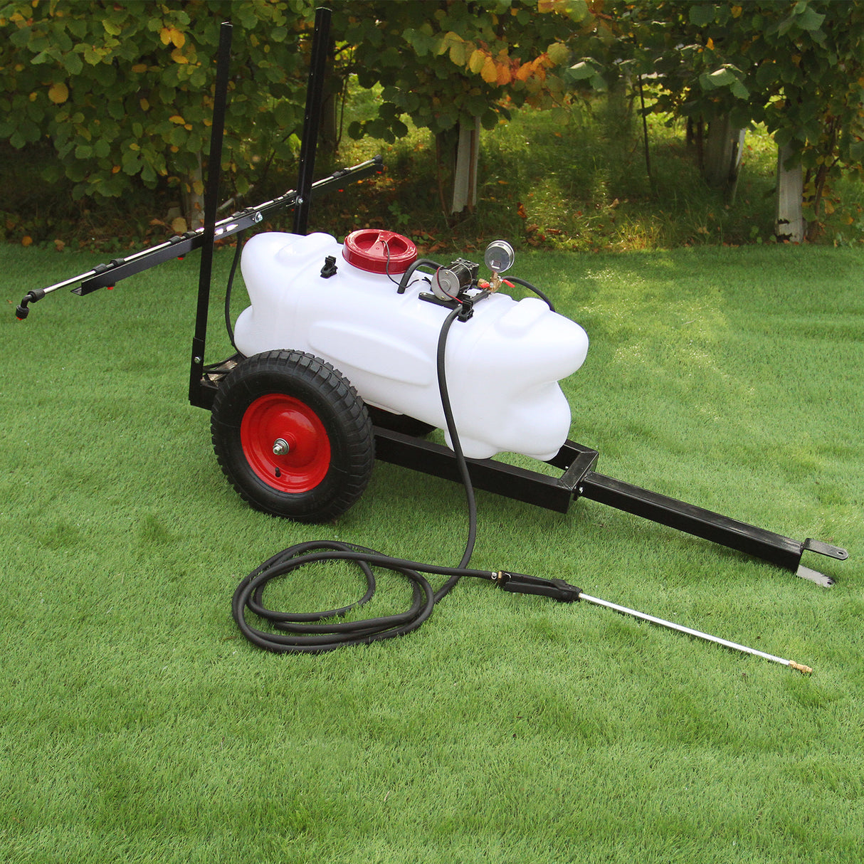 100 L ATV-Spruta med Släp