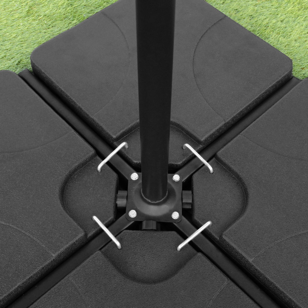 Cantilever Parasoll-bas - Fyrkantig