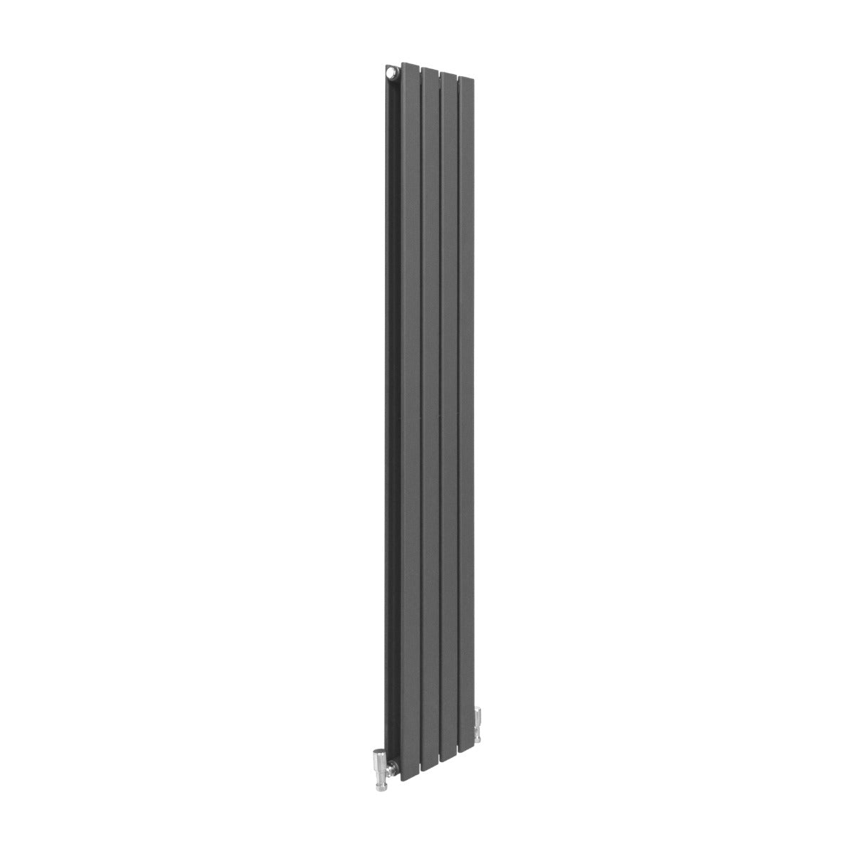 Designerradiatorer med Platta Paneler Mörkgrå 1600mm x 280mm